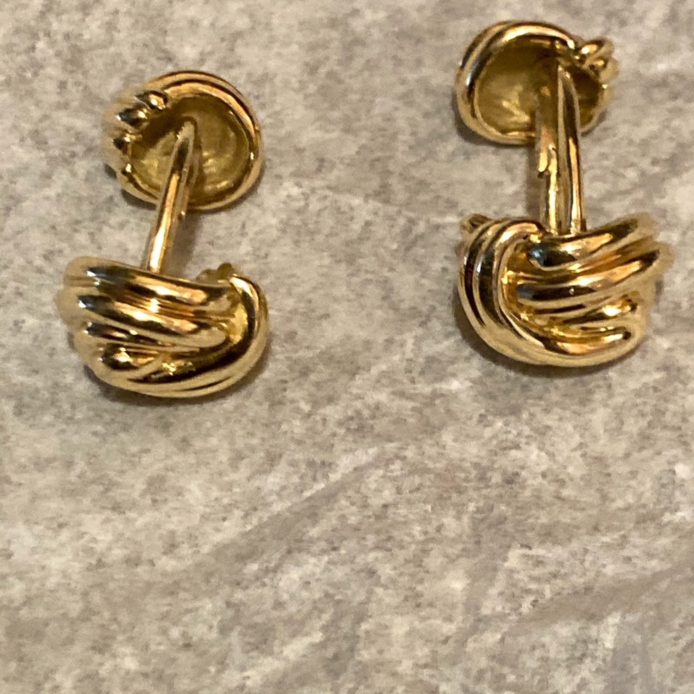 Tiffany & co cufflinks 18k